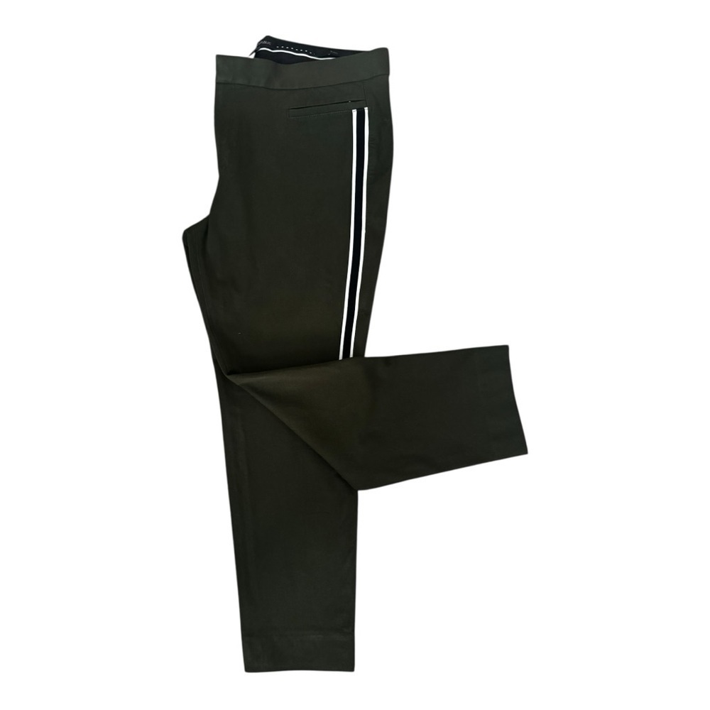 Banana Republic SLOAN SKINNY-FIT SIDE-STRIPE PANT Sz 14 - Picture 2 of 5